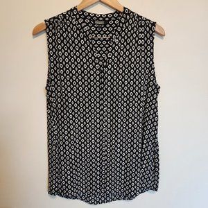 Nicole Miller Sleeveless Blouse